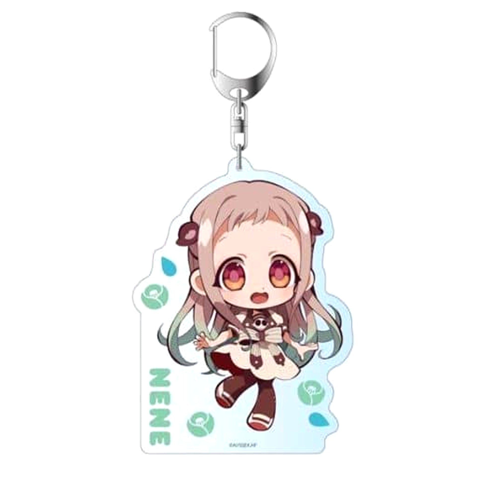 Toilet Bound Hanako kun Nene Yashiro Chibi Ver. Deka Keychain Keychains [USED]