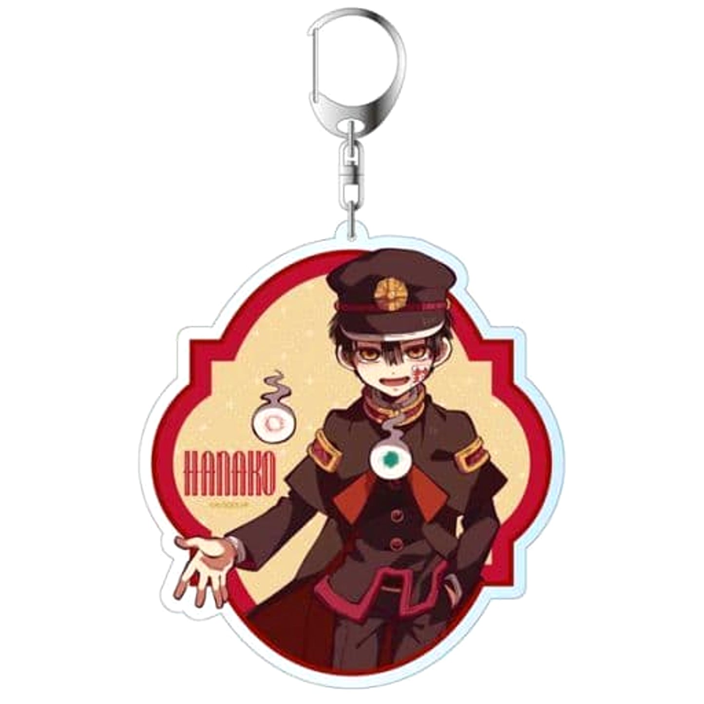 Toilet Bound Hanako kun Hanako-kun Cloak Ver. Deka Keychain Keychains [USED]