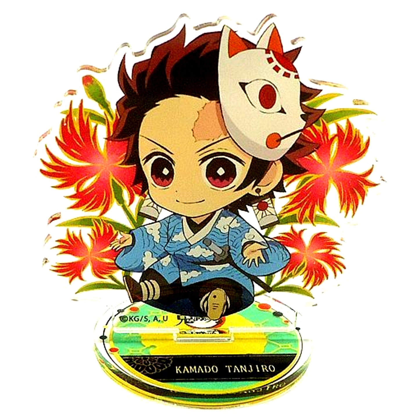 Tanjiro Kamado Demon Slayer: Kimetsu no Yaiba x Lawson Petanko Trading Acrylic Stand - Miyabihana - [USED]