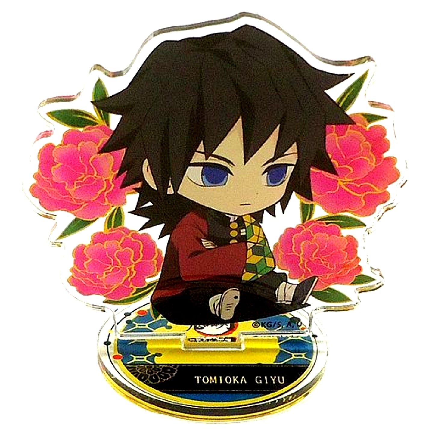 Giyu Tomioka Demon Slayer: Kimetsu no Yaiba x Lawson Petanko Trading Acrylic Stand - Miyabihana - [USED]