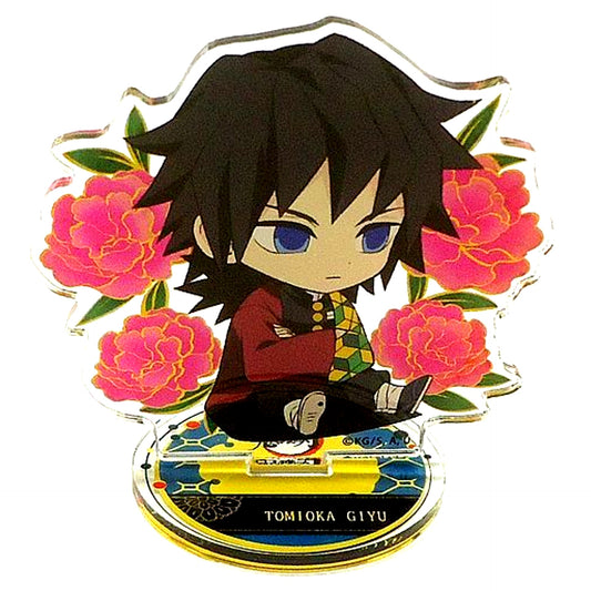 Giyu Tomioka Demon Slayer: Kimetsu no Yaiba x Lawson Petanko Trading Acrylic Stand - Miyabihana - [USED]