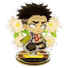 Demon Slayer: Kimetsu no Yaiba x Lawson Gyomei Himejima Petanko Trading Acrylic Stand -Miyabi- Acrylic Stands [USED]