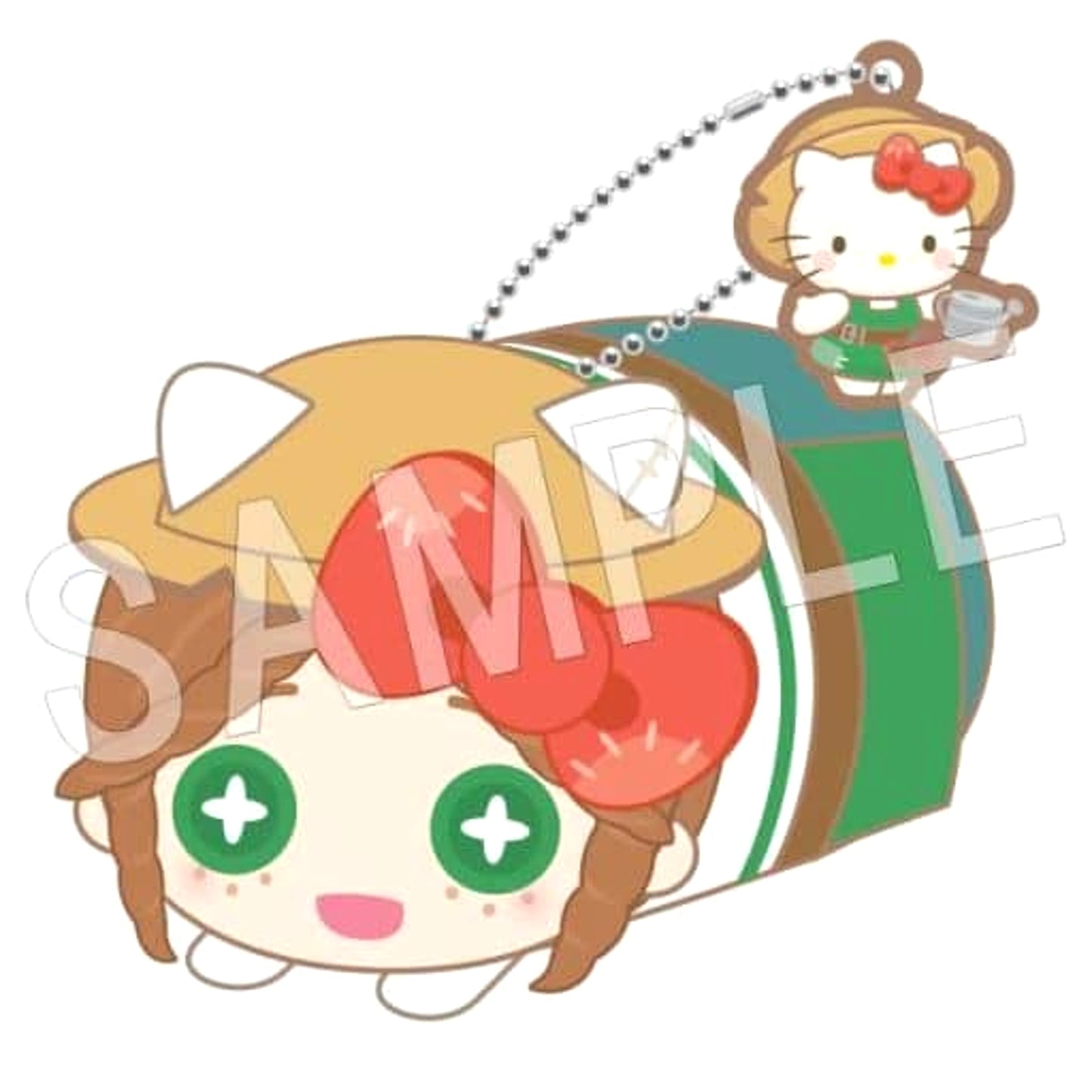 Gardener Identity V x Sanrio Characters Mochikororin Plush Mascot [USED]