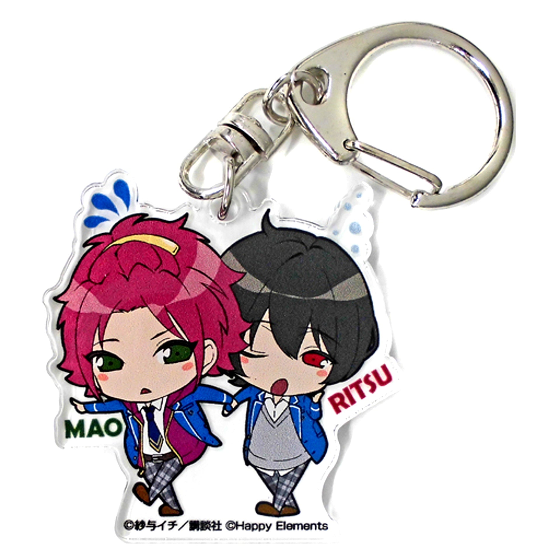 Mao Isara & Ritsu Sakuma Ensemble Stars! Trading Acrylic Keychain AnimeJapan 2016 Goods [USED]
