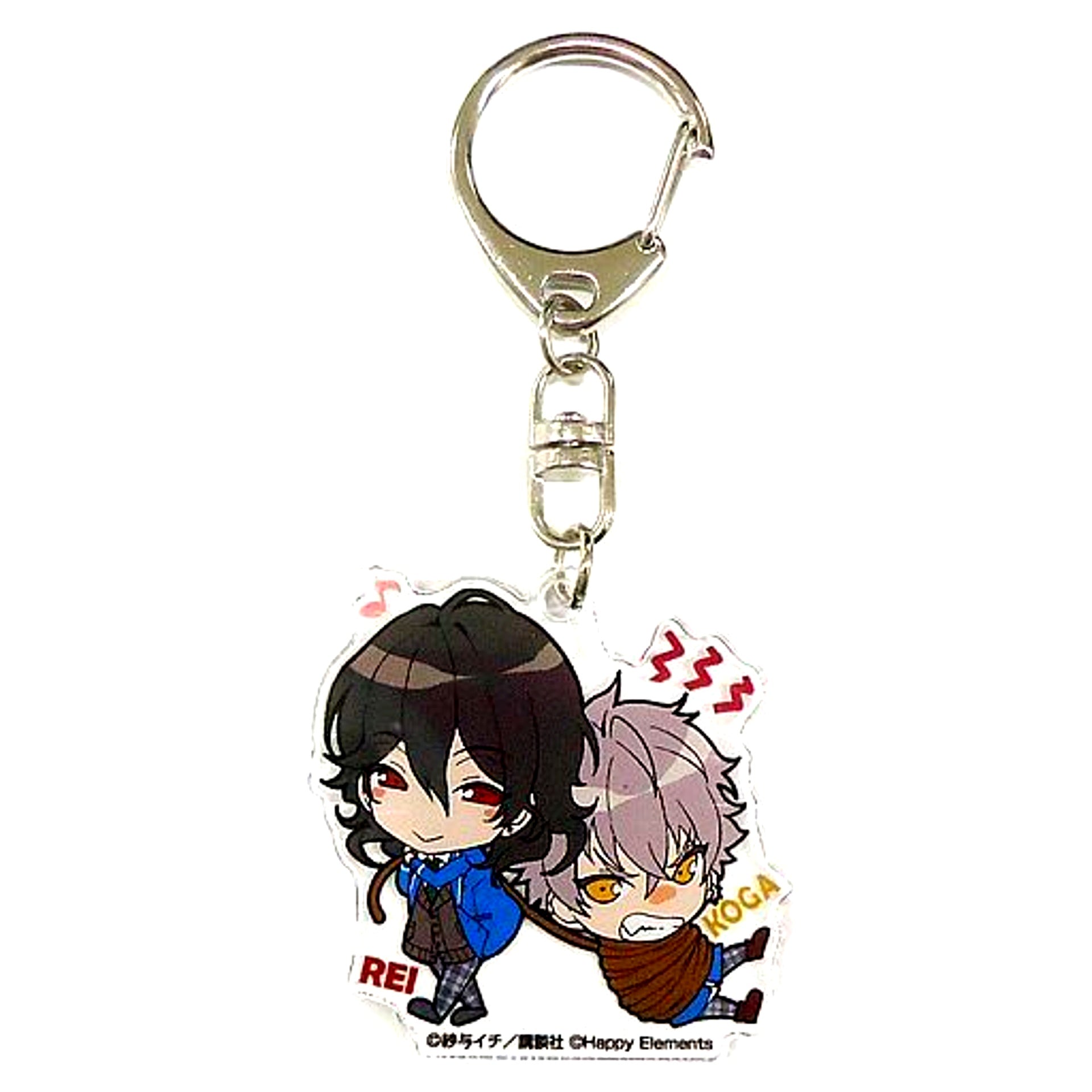 Rei Sakuma & Koga Oogami Ensemble Stars! Trading Acrylic Keychain AnimeJapan 2016 Goods [USED]