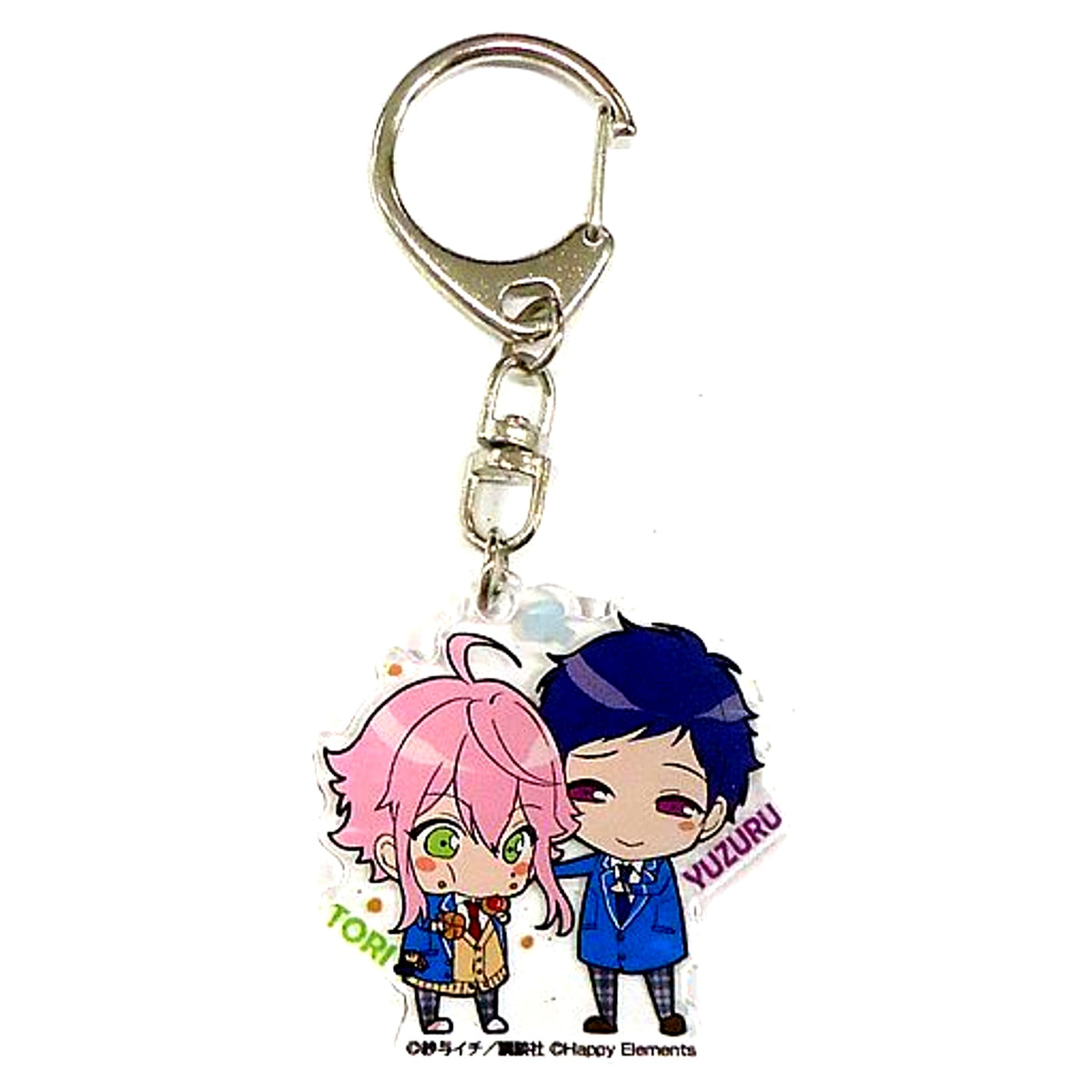 Tori Himemiya & Yuzuru Fushimi Ensemble Stars! Trading Acrylic Keychain AnimeJapan 2016 [USED]