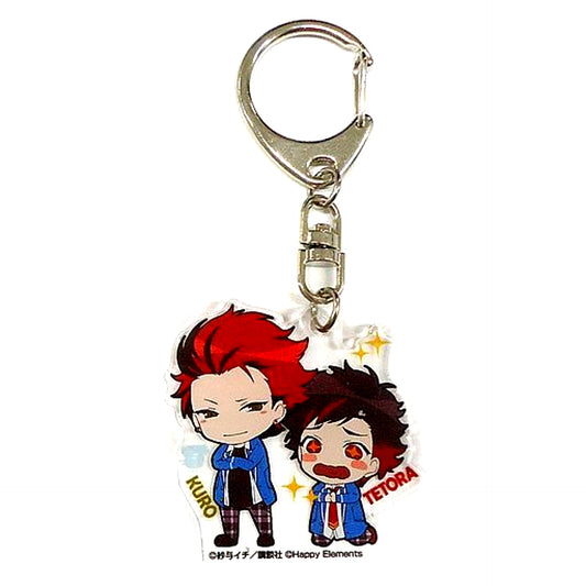 Kuro Kiryu & Tetora Nagumo Ensemble Stars! Trading Acrylic Keychain C90 [USED]