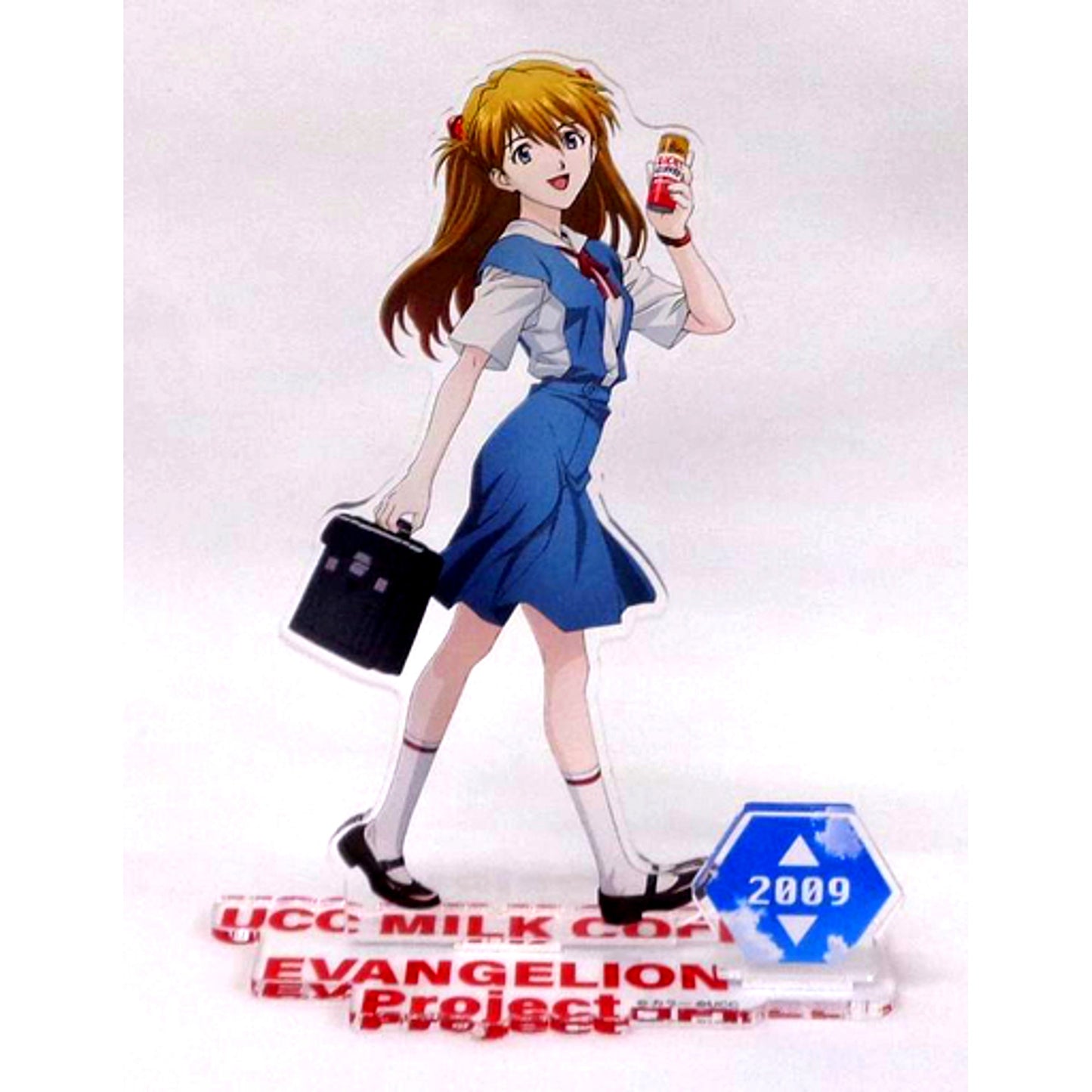 Asuka Shikinami Langley Asuka Langley Soryu Acrylic Stand Neon Genesis Evangelion Eva Can Mini Museum [USED]