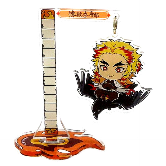 Kyojuro Rengoku Demon Slayer Trading Swaying Acrylic Stand Kasugai Crow Carried Corps Vol. 1 [USED]