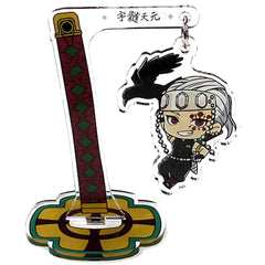 Demon Slayer: Kimetsu no Yaiba Tengen Uzui Yurayura Trading Acrylic Stand Kasugai Crow Carried Corps Series vol. 2 Acrylic Stands [USED]