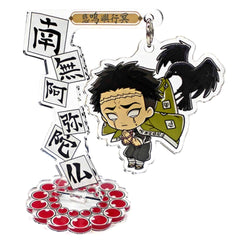 Demon Slayer: Kimetsu no Yaiba Gyomei Himejima Trading Swaying Acrylic Stand Kasugai Crow-Carried Swordsman Vol. 1 Acrylic Stands [USED]