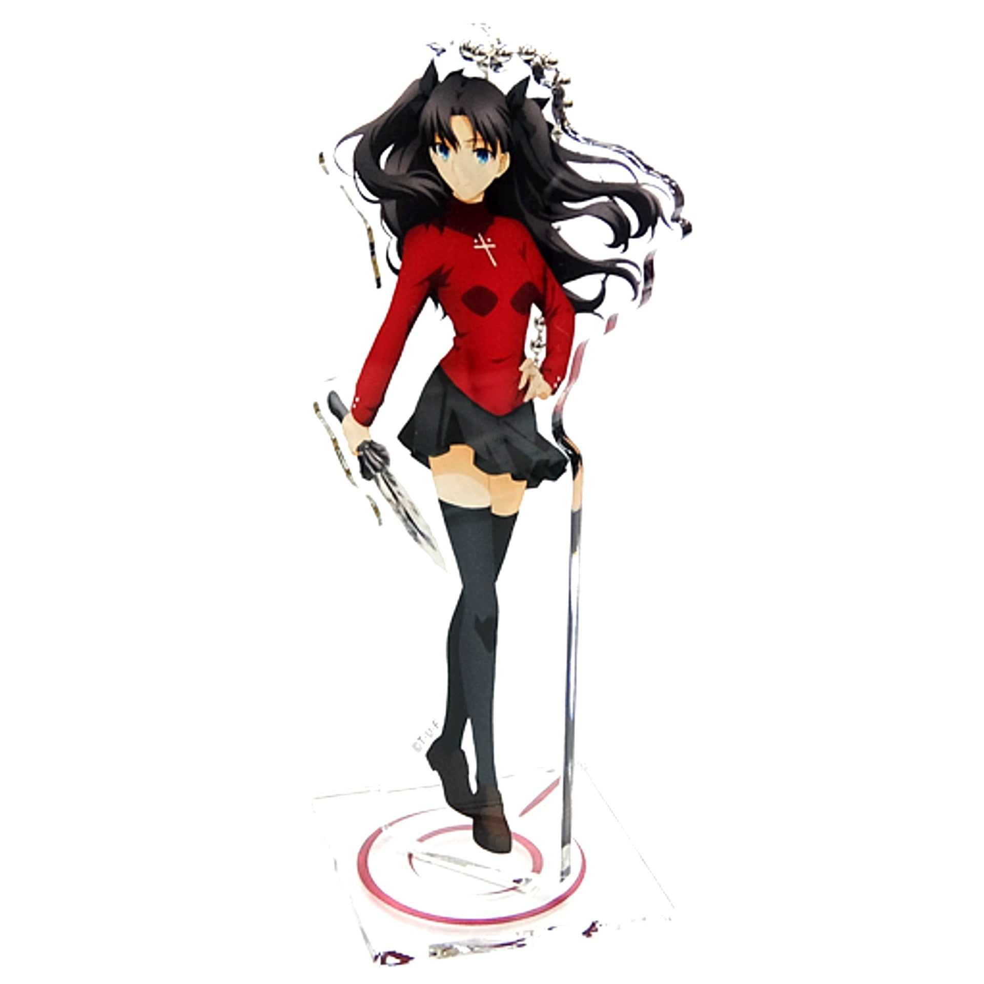 Rin Tohsaka Fate/stay night Heaven's Feel III. spring song Acrylic Mascot Theater Goods [USED]
