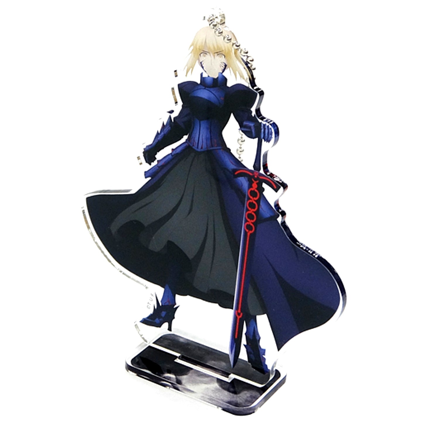 Saber Alter Fate/stay night Heaven's Feel III. spring song Acrylic Mascot Theater Goods [USED]