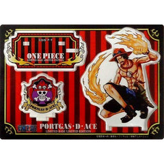 One Piece Portgas D. Ace Acrylic Stand Ace Shop in Ikebukuro P'PARCO Exclusive Acrylic Stands [USED]