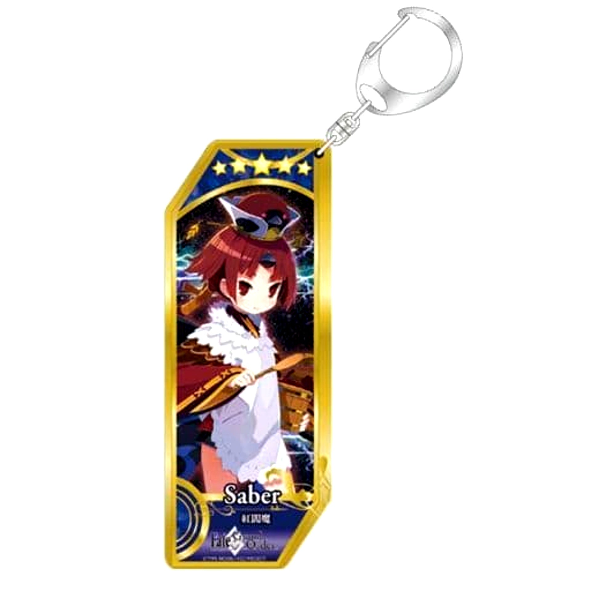 Fate/Grand Order No.71 Beni-Enma Saber Servant Acrylic Keychain [USED]