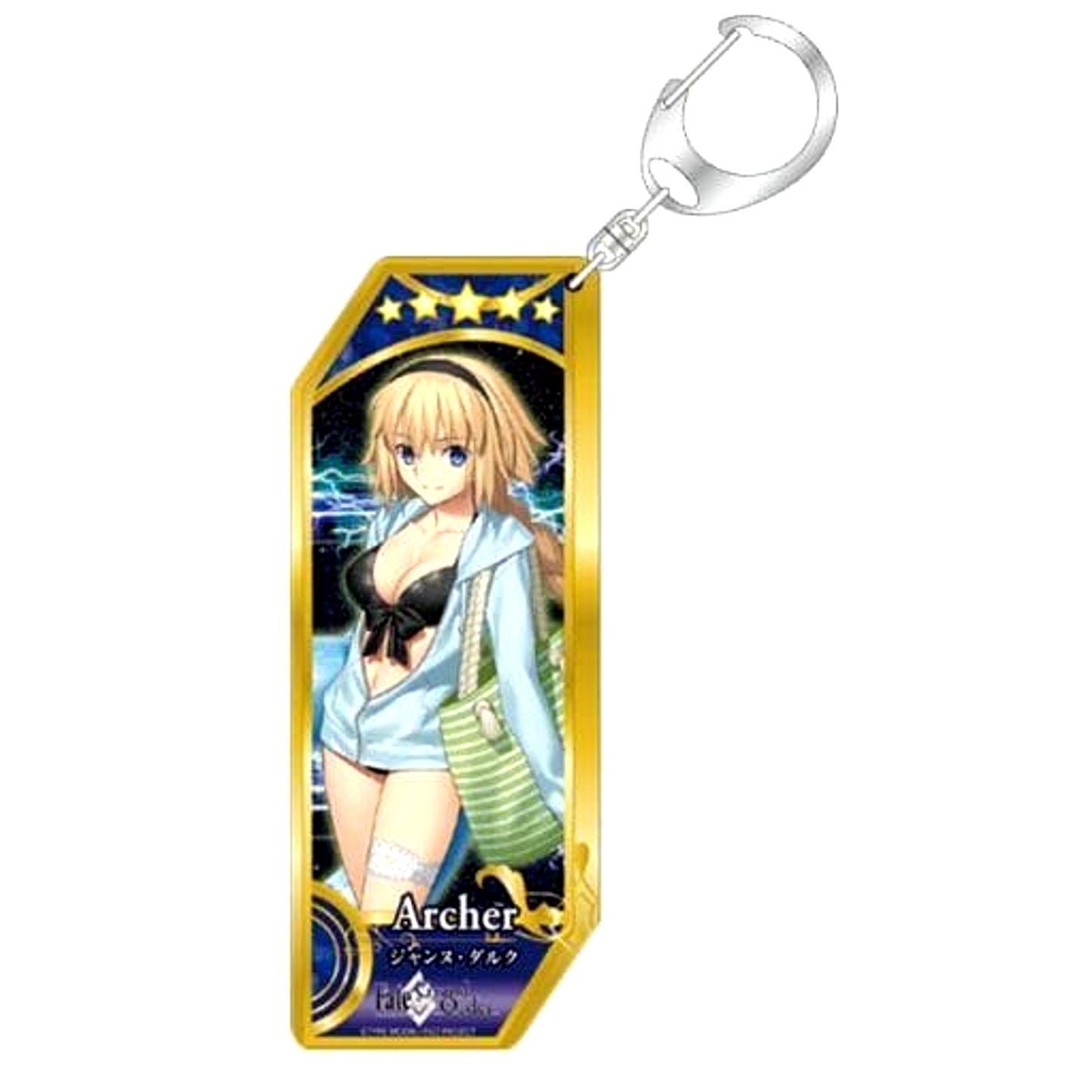 Fate/Grand Order Jeanne d'Arc Archer Servant Acrylic Keychain No.72 [USED]