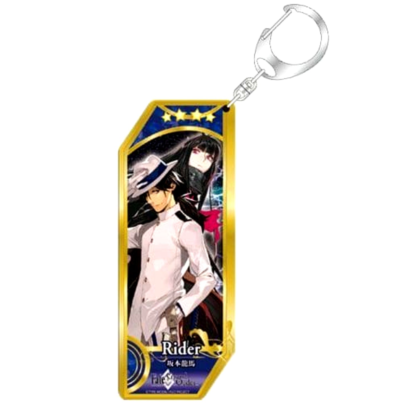 Fate/Grand Order No.74 Ryoma Sakamoto Rider Servant Acrylic Keychain [USED]