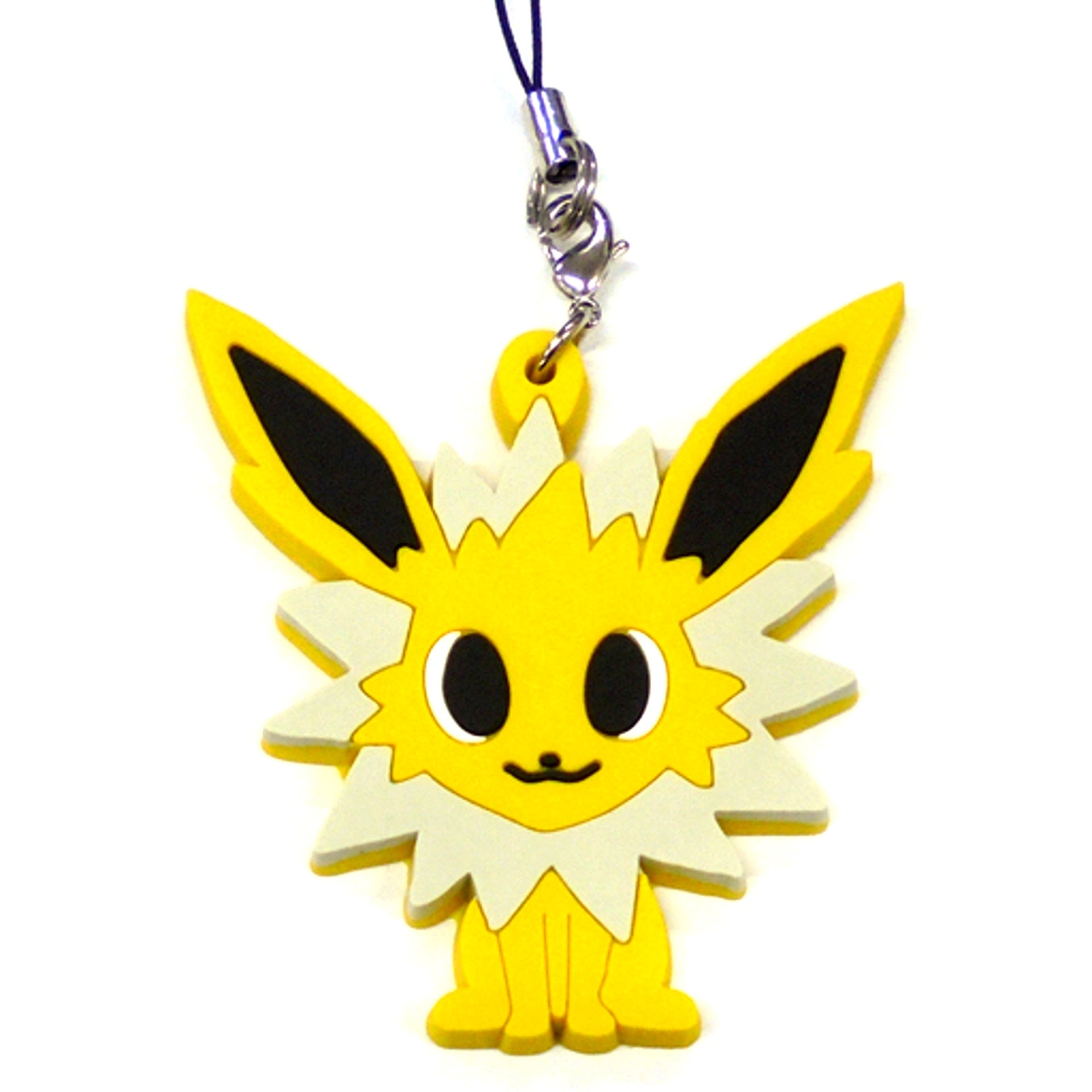 Jolteon Pokemon Rubber Strap Collection pokemon time EIEVUI COLLECTION Pokemon Center Ltd [USED]