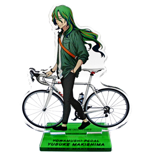 Yusuke Makishima Life-size Ver. Trading Acrylic Stand Yowamushi Pedal Tobu Zoo [USED]
