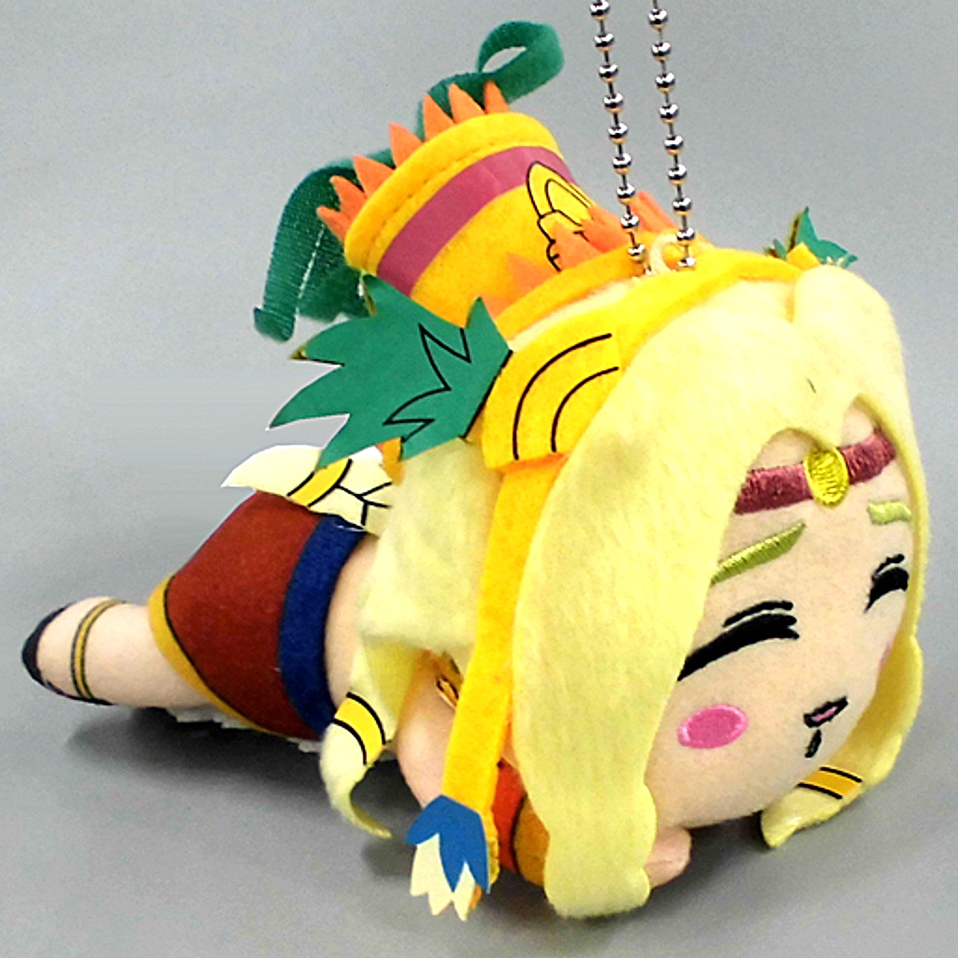 Quetzalcoatl Fate/Grand Order Absolute Demonic Front Babylonia Nesoberi Keychain Mascot Merlin & Jaguar Man & Quetzalcoatl [USED]