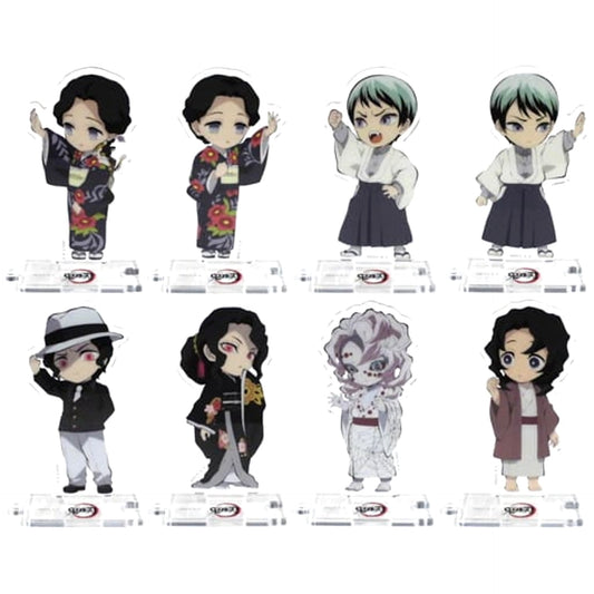 Tamayo & Others Demon Slayer: Kimetsu no Yaiba All 8 Types Set Connecting Random Acrylic Stand 3rd Period Character Emaki Cafe in Ufotable Cafe Limited [USED]
