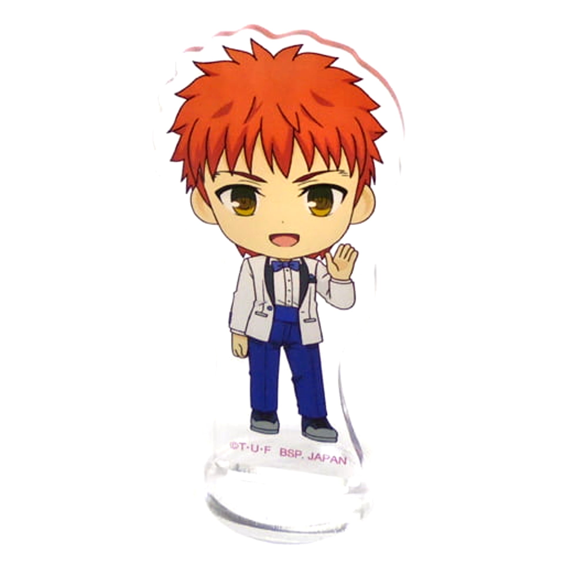 Ichiban Kuji Fate/stay night Heaven's Feel Final Chapter Shirou Emiya Kyun-Chara Illustrations Acrylic Stand Prize J Acrylic Stands [USED]