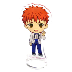 Ichiban Kuji Fate/stay night Heaven's Feel Final Chapter Shirou Emiya Kyun-Chara Illustrations Acrylic Stand Prize J Acrylic Stands [USED]