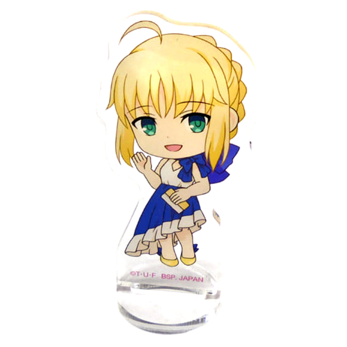 Fate/stay night Heaven's Feel The Movie Final Chapter Saber Kyun-Chara Illustrations Acrylic Stand Ichiban Kuji Prize J Acrylic Stands [USED]