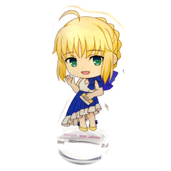 Fate/stay night Heaven's Feel The Movie Final Chapter Saber Kyun-Chara Illustrations Acrylic Stand Ichiban Kuji Prize J Acrylic Stands [USED]