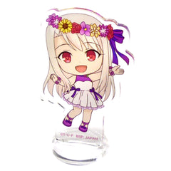 Fate/stay night Heaven's Feel The Movie Final Chapter Illyasviel von Einzbern Kyun-Chara Illustrations Acrylic Stand Ichiban Kuji Prize J Acrylic Stands [USED]