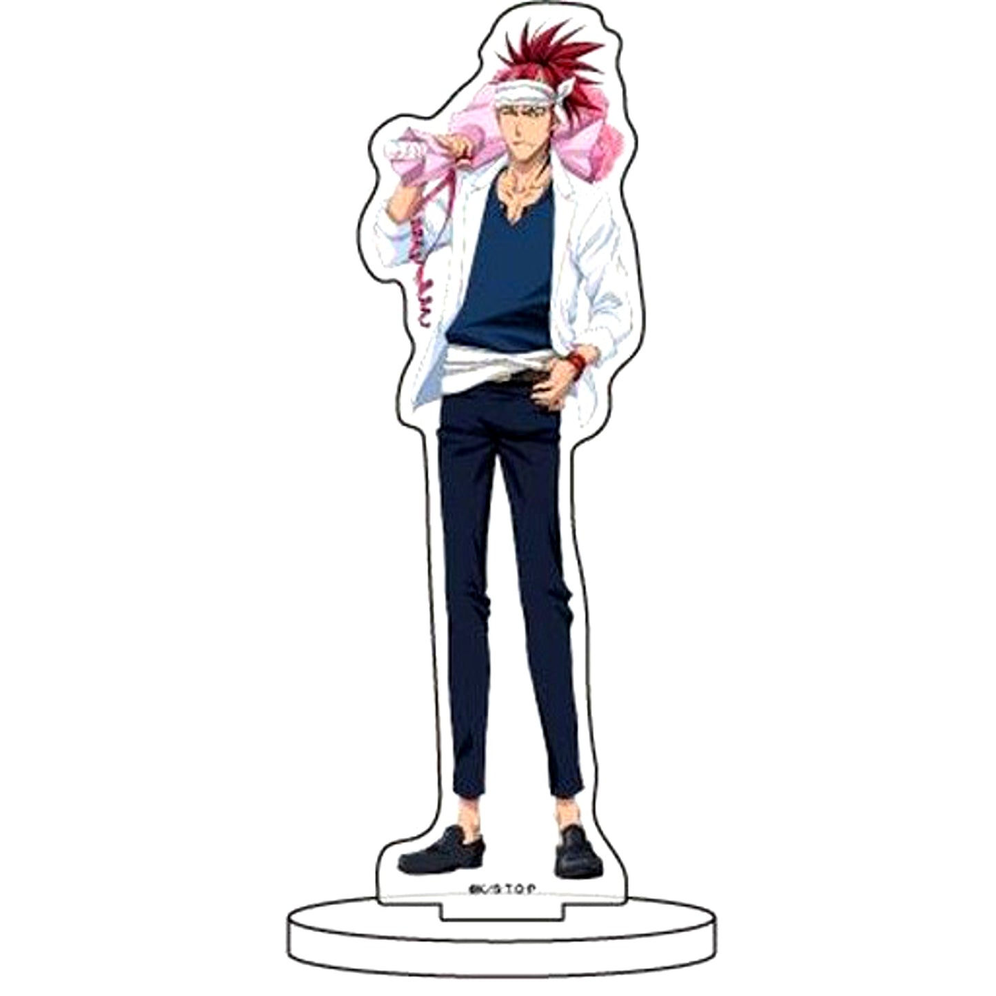 Renji Abarai 04 White Day Ver. Character Acrylic Figure Bleach [USED]