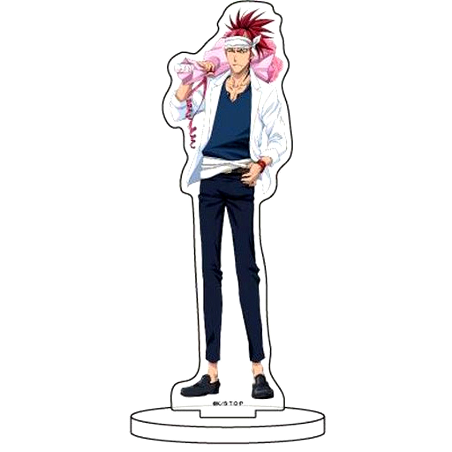 Renji Abarai 04 White Day Ver. Character Acrylic Figure Bleach [USED]