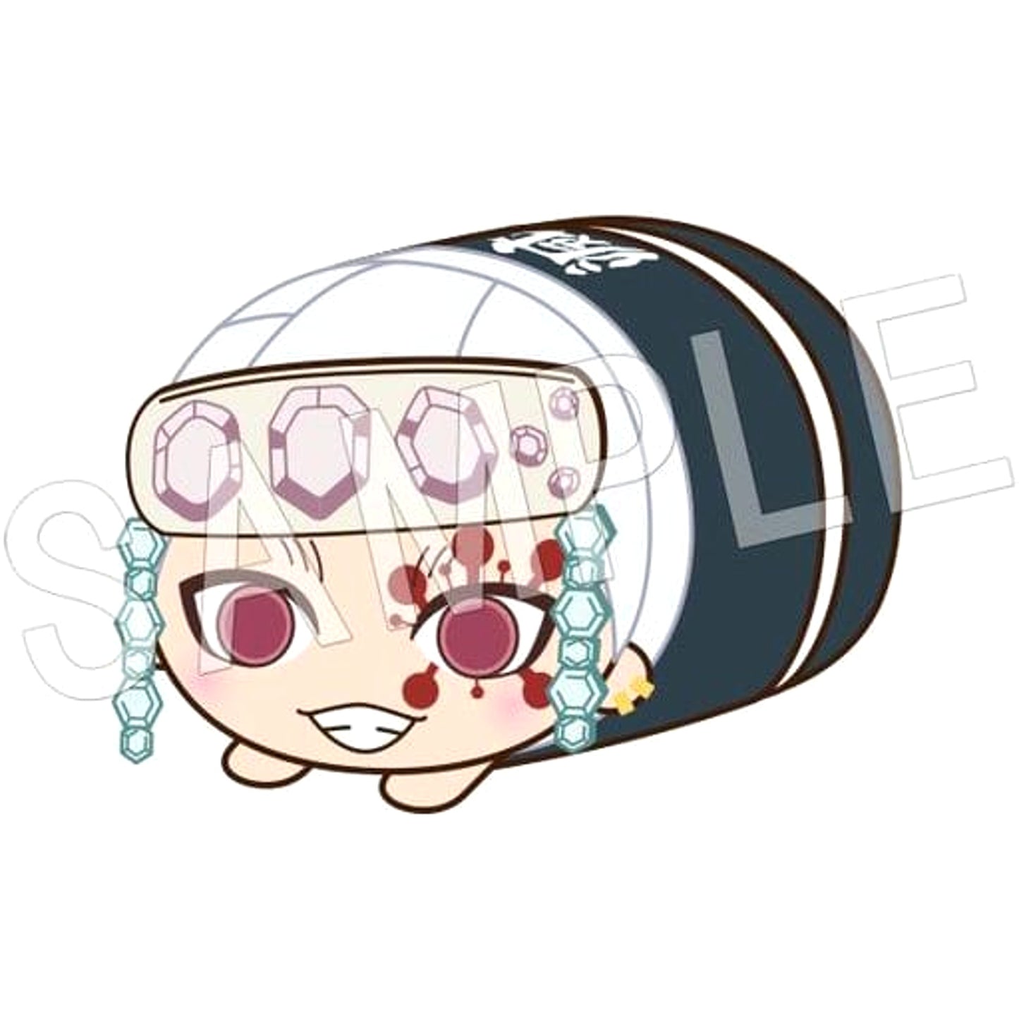 Tengen Uzui Demon Slayer: Kimetsu no Yaiba Mamekororin Plush Mascot Hashira Ver. [USED]