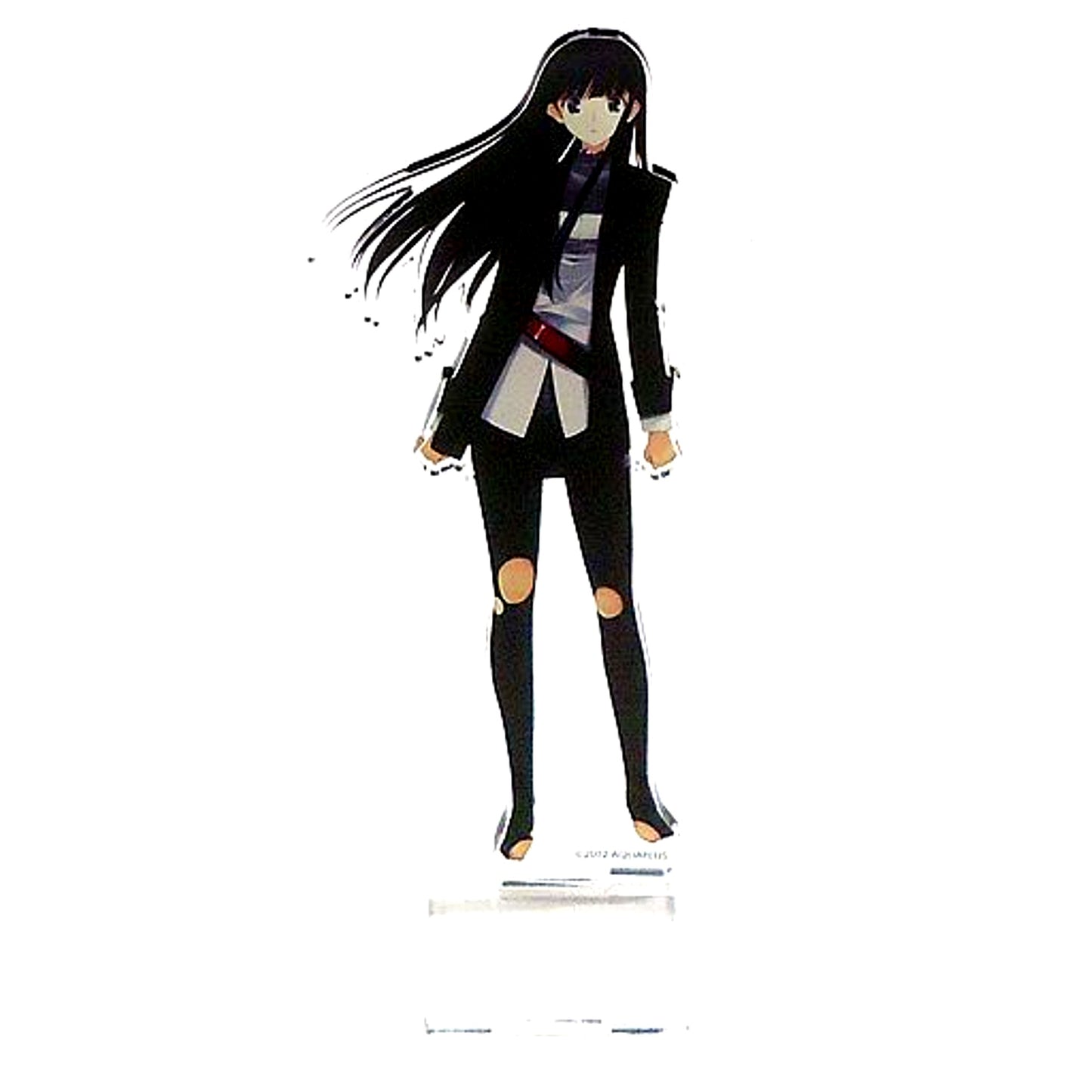Kazusa Touma WHITE ALBUM2 Acrylic Figure Illustration Exhibition [USED]