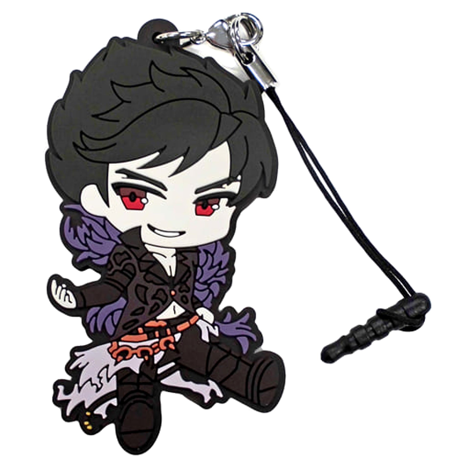 Granblue Fantasy Belial Petanko Trading Rubber Strap Vol.2 Keychains [USED]