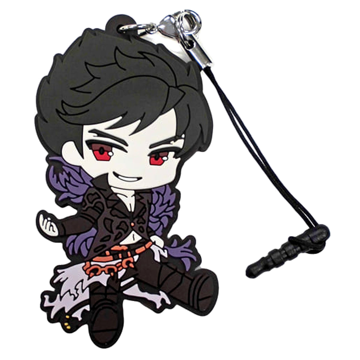 Granblue Fantasy Belial Petanko Trading Rubber Strap Vol.2 Keychains [USED]
