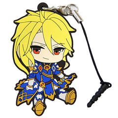 Granblue Fantasy Aglovale Petanko Trading Rubber Strap Vol.2 Keychains [USED]