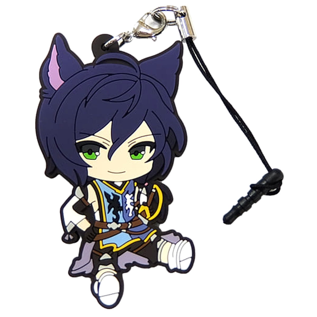 Granblue Fantasy Mordred Petanko Trading Rubber Strap Vol.2 Keychains [USED]