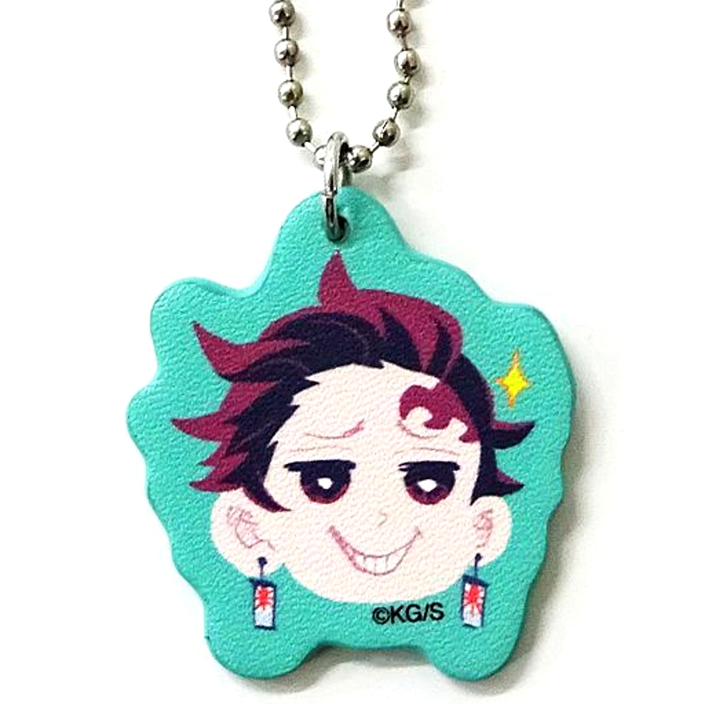 Tanjiro Kamado Demon Slayer Kisekae Jump Collab Ver. Synthetic Leather Charm [USED]