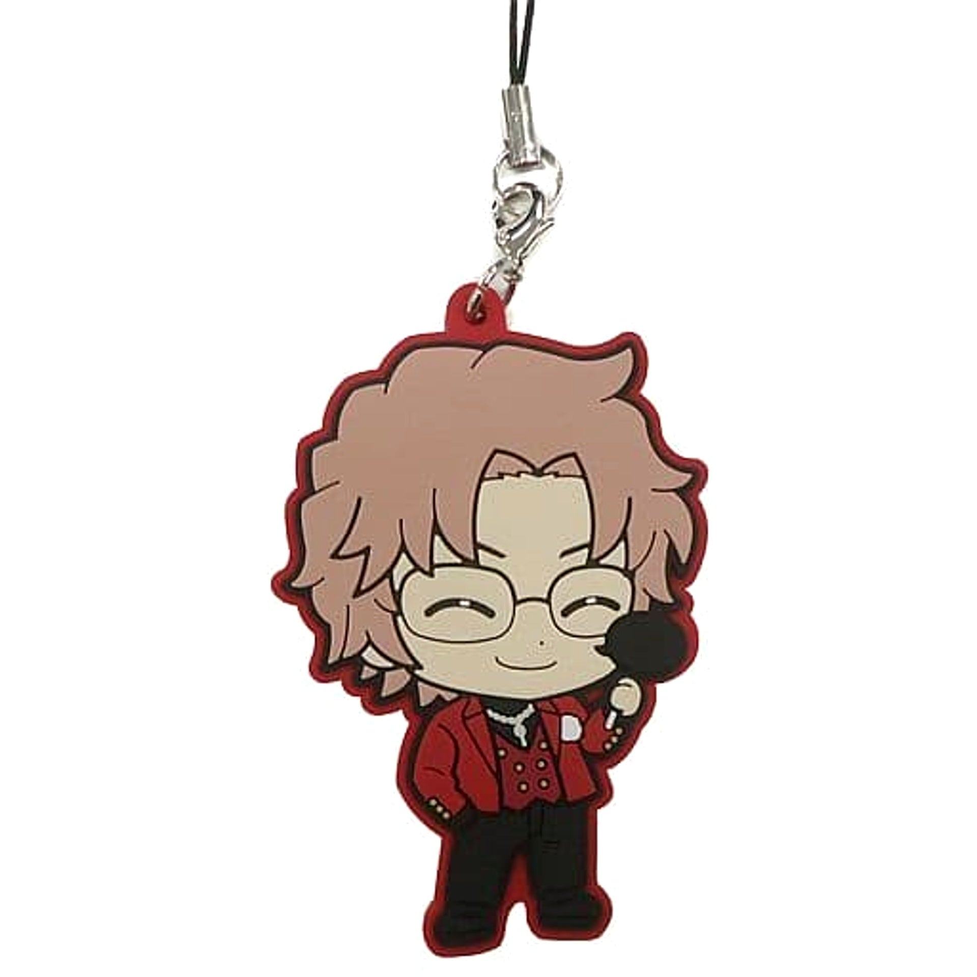 Detective Conan Subaru Okiya Sega Lucky Kuji SCARLET Evening Collection Rubber Charm Prize K [USED]