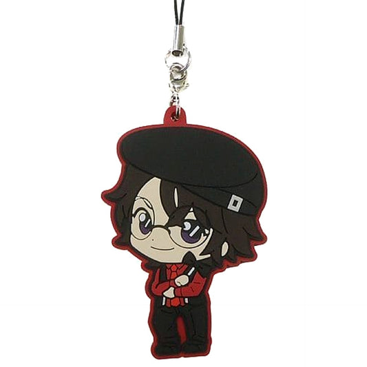 Detective Conan Shukichi Haneda Sega Lucky Kuji SCARLET Evening Collection Rubber Charm Prize K [USED]