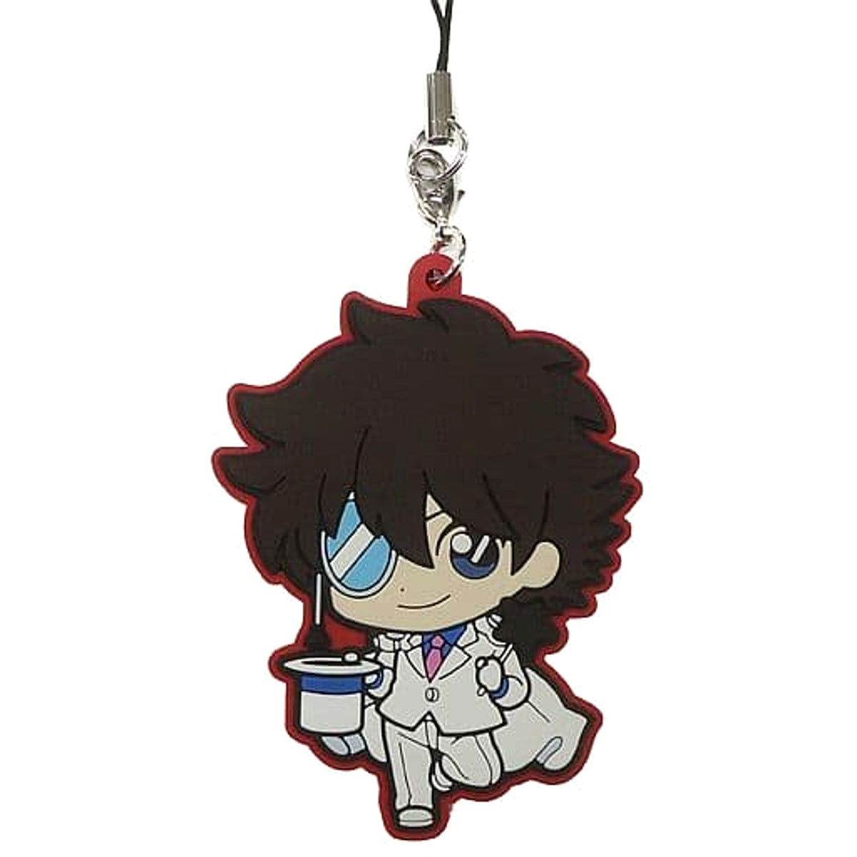 Detective Conan Kid the Phantom Thief Sega Lucky Kuji SCARLET Evening Collection Rubber Charm Prize K [USED]