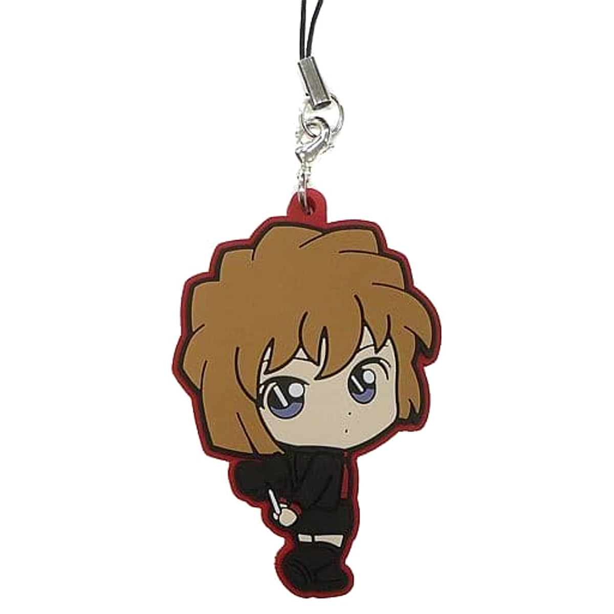 Detective Conan Ai Haibara Sega Lucky Kuji SCARLET Evening Collection Rubber Charm Prize K [USED]