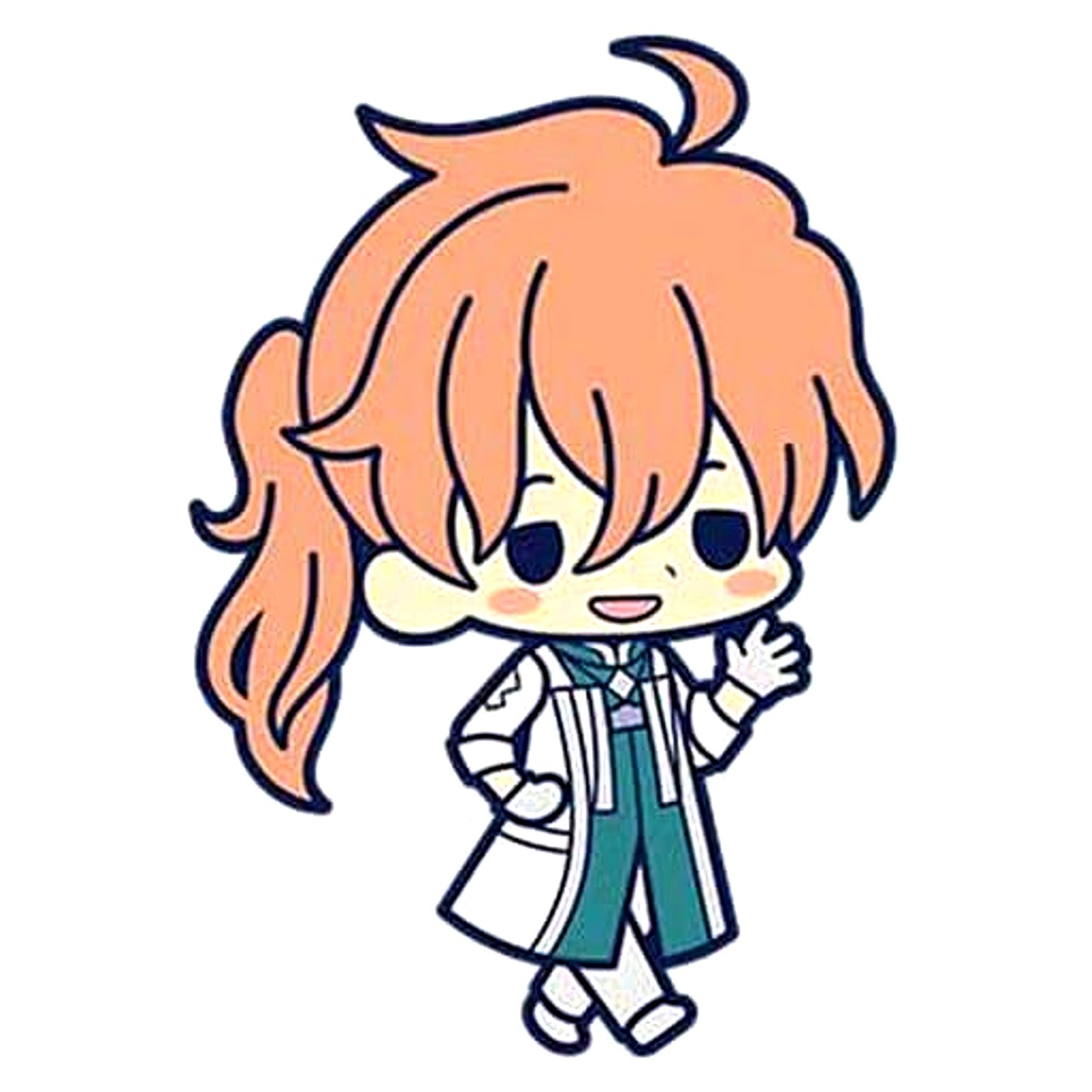 Fate/Grand Order Absolute Demonic Front: Babylonia Romani Archaman ES Series Nino Rubber Strap [USED]