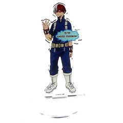 My Hero Academia Shoto Todoroki Graffart Character Acrylic Figure Graffart Shop Exclusive Acrylic Item [USED]