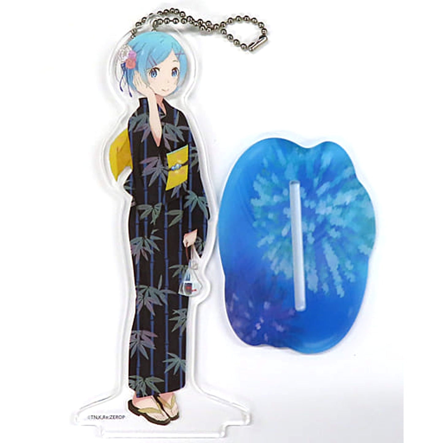 Re:ZERO -Starting Life in Another World- Rem Summer Festival Ver. Acrylic Stand Keychain Re:Zero Summer Festival Life in Don Quijote Exclusive Acrylic Stands [USED]