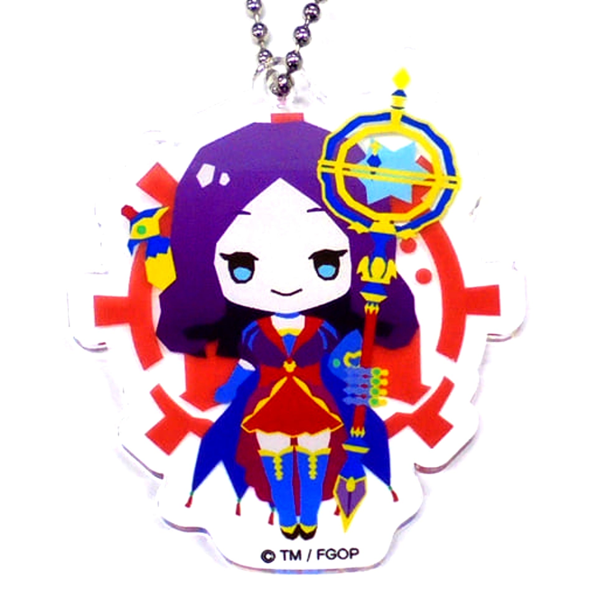 Fate/Grand Order Leonardo da Vinci Caster Design produced by Sanrio Vol.3 Trading Acrylic Keychain [USED]