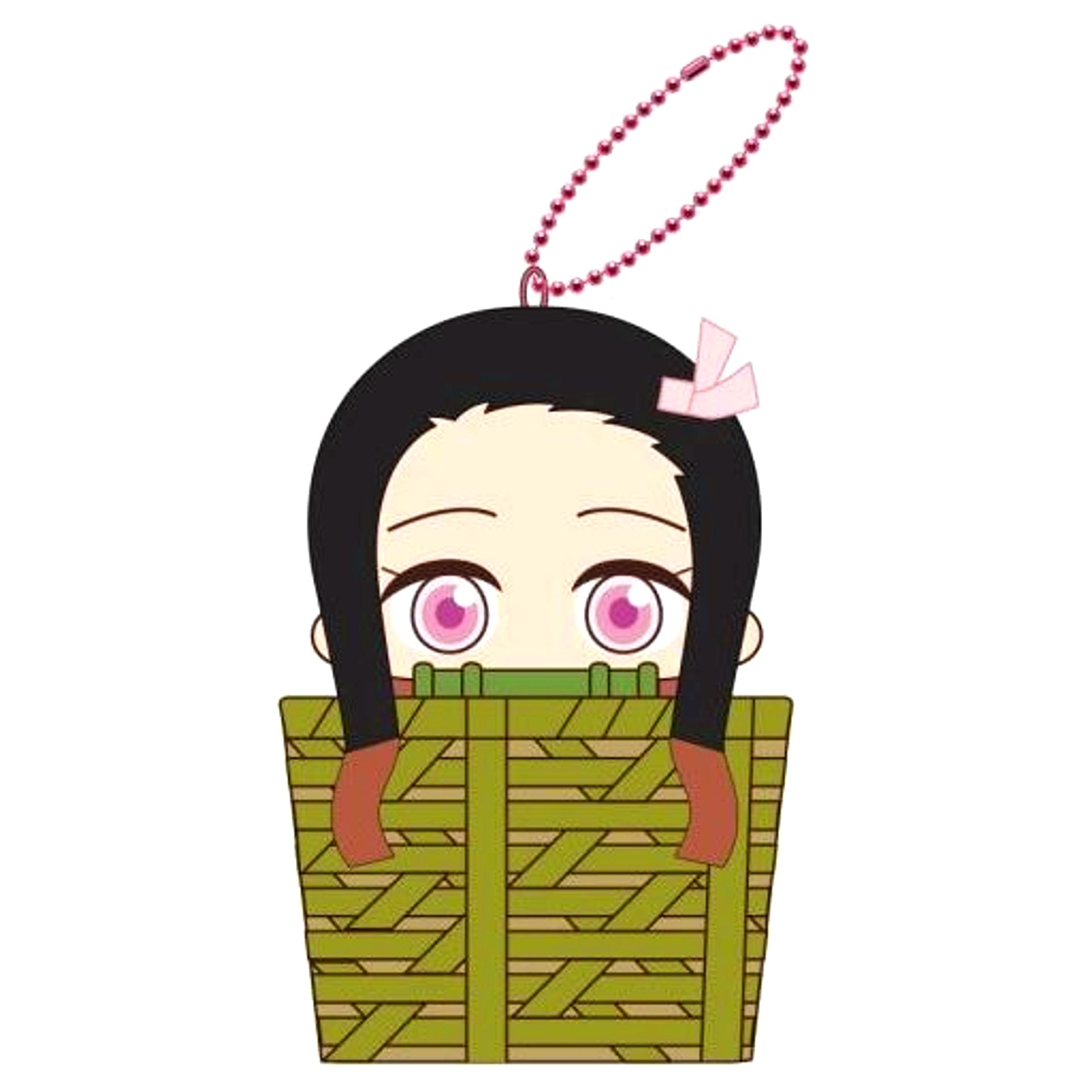 Nezuko Kamado Demon Slayer Kimetsu no Yaiba Buruburuzu Mascot Plush [USED]