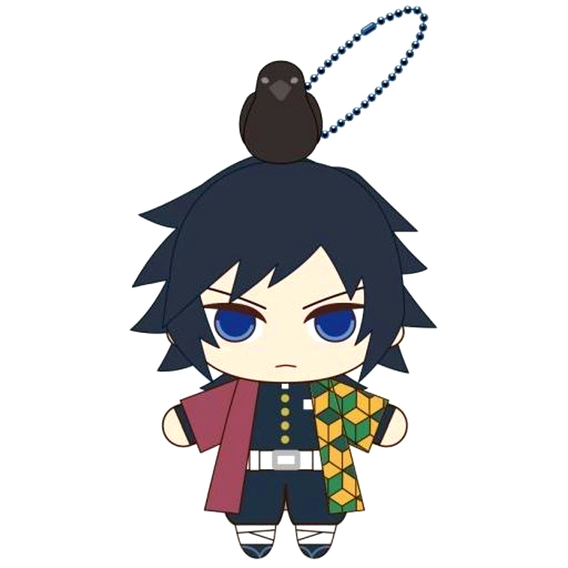 Giyu Tomioka Demon Slayer Buruburuzu Mascot Plush [USED]