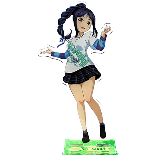 Kanan Matsuura Love Live! Sunshine!! Big Acrylic Stand Village Vanguard Limited [USED]